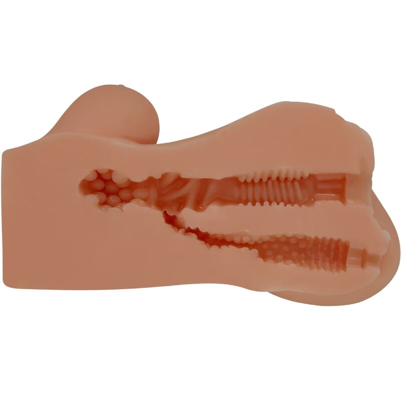 CRAZY BULL - HANNAH DOUBLE MASTURBATOR REALISTIC VAGINA AND ANO MULATTO