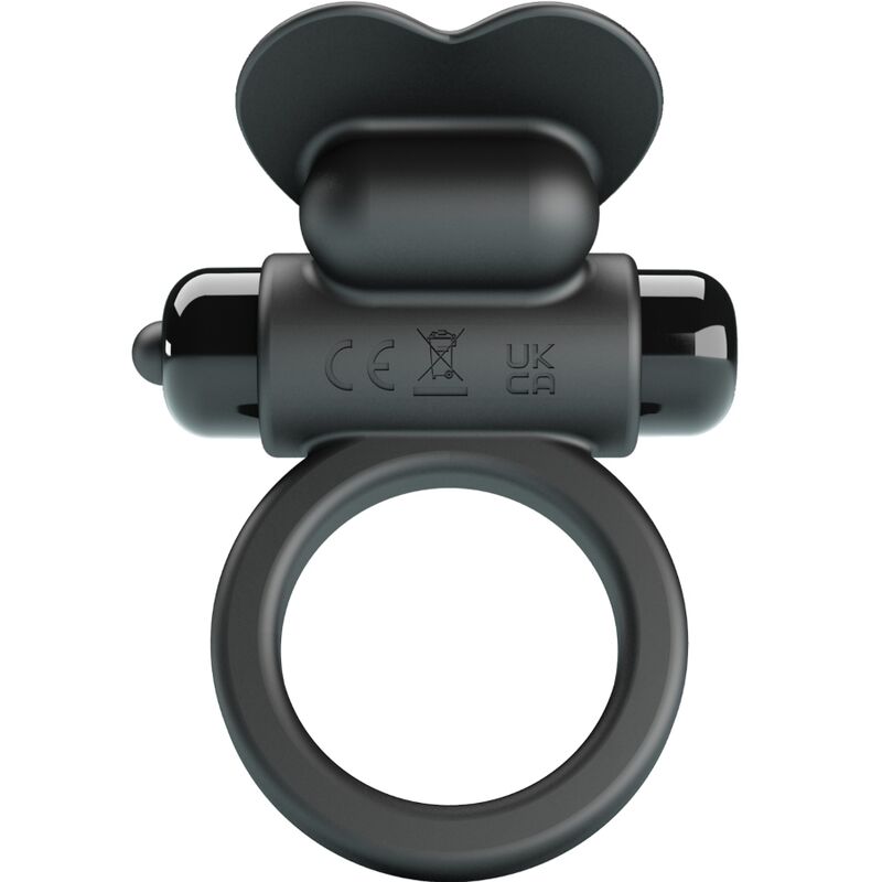 PRETTY LOVE - DEBONAIRE VIBRATING RING RABBIT 10 VIBRATIONS BLACK - 7