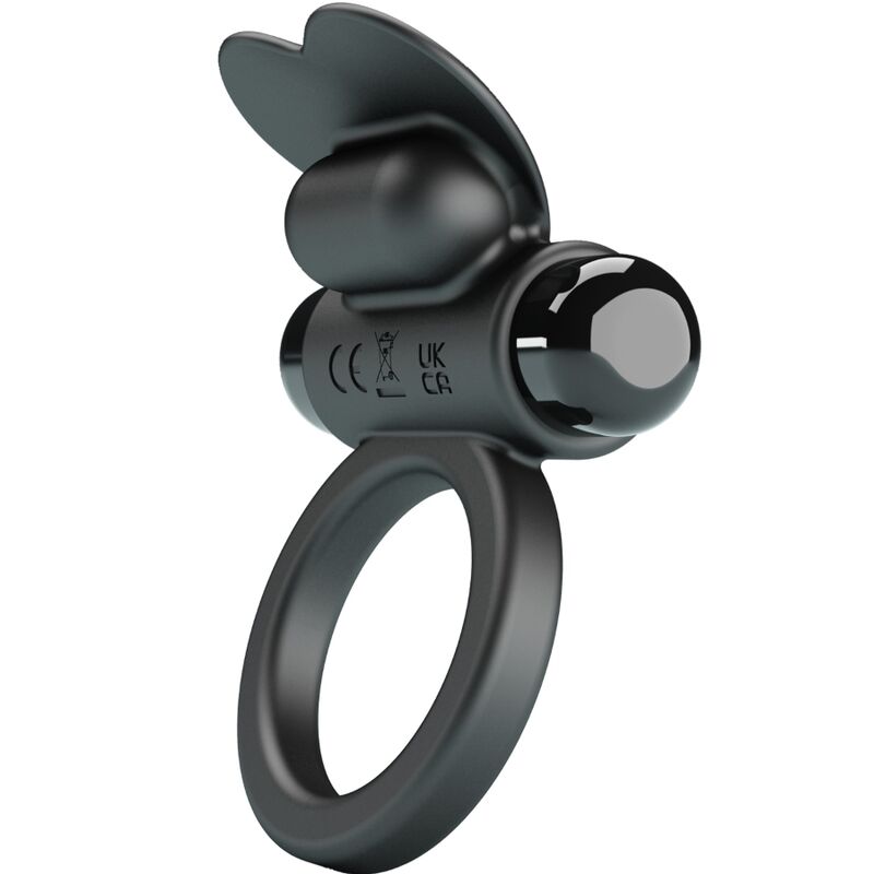 PRETTY LOVE - DEBONAIRE VIBRATING RING RABBIT 10 VIBRATIONS BLACK - 6