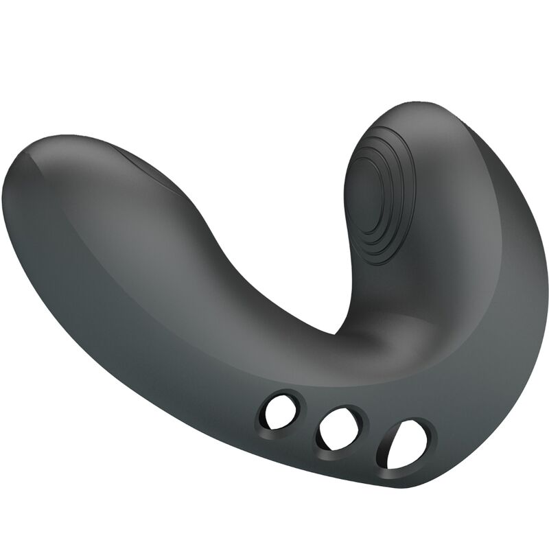PRETTY LOVE - CAMELIA FINGER VIBRATOR 7 VIBRATIONS BLACK - 8