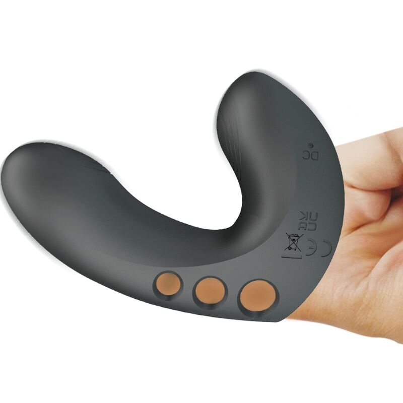 PRETTY LOVE - CAMELIA FINGER VIBRATOR 7 VIBRATIONS BLACK - 4