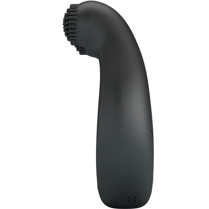 PRETTY LOVE - DAHLIA VIBRATING RING + CLITORIS STIMULATOR 12 VIBRATIONS BLACK - 1