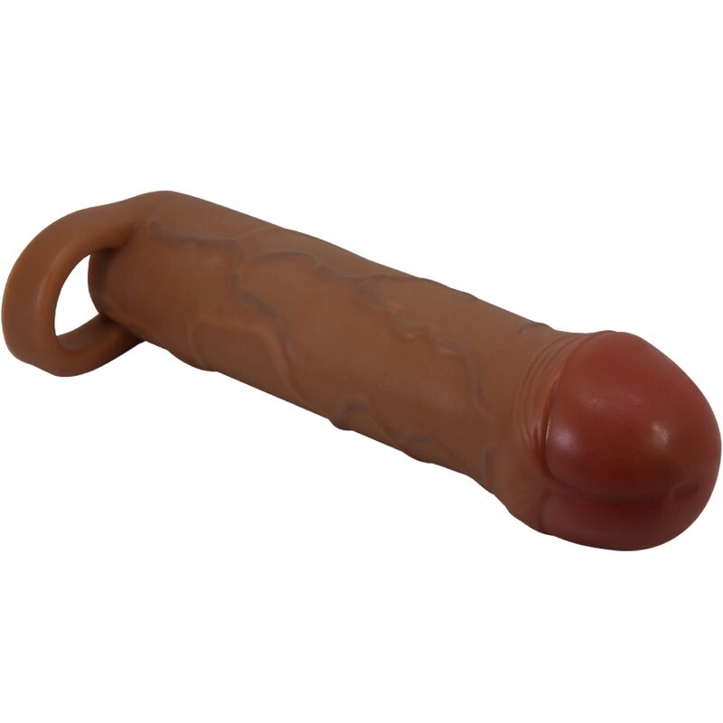PRETTY LOVE - BUNION PENIS SLEEVE WITH 2.5 CM EXTENSION MULATTO - 3