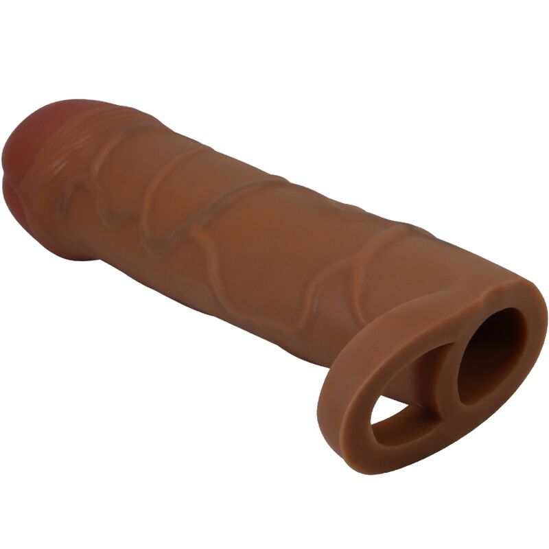 PRETTY LOVE - BUNION PENIS SLEEVE WITH 2.5 CM EXTENSION MULATTO - 2