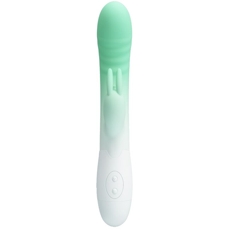PRETTY LOVE - CERBERUS RABBIT VIBRATOR 3O VIBRATIONS GREEN - 1