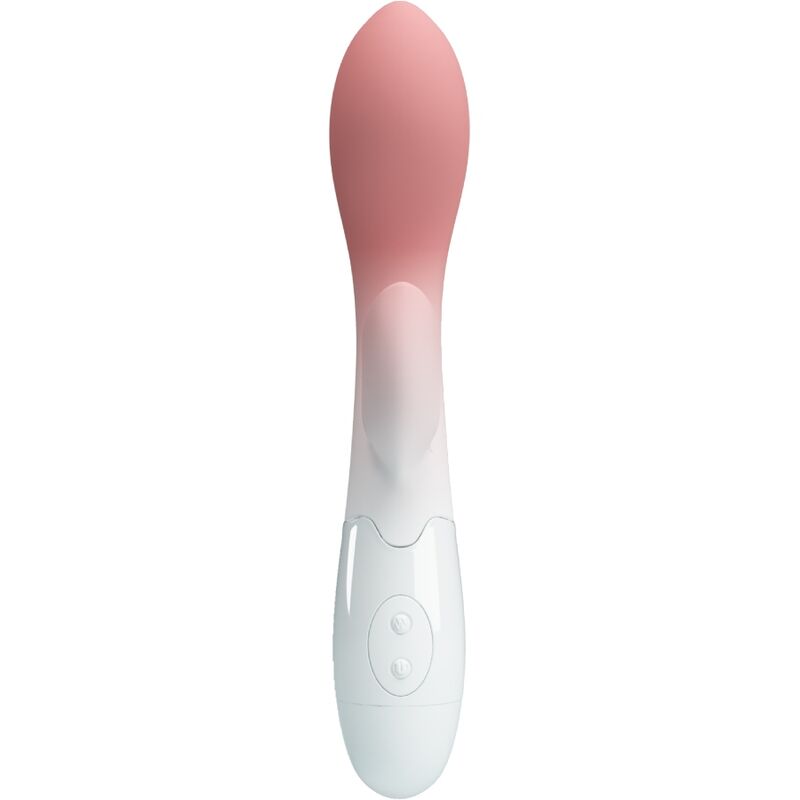 PRETTY LOVE - BRIGHTY G-SPOT VIBRATOR + CLITORIS STIMULATOR 30 VIBRATIONS PINK - 3