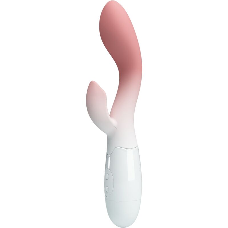 PRETTY LOVE - BRIGHTY G-SPOT VIBRATOR + CLITORIS STIMULATOR 30 VIBRATIONS PINK - 6