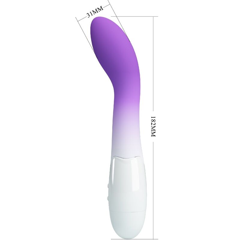 PRETTY LOVE - BISHOP G-SPOT VIBRATOR 30 VIBRATIONS PURPLE - 3