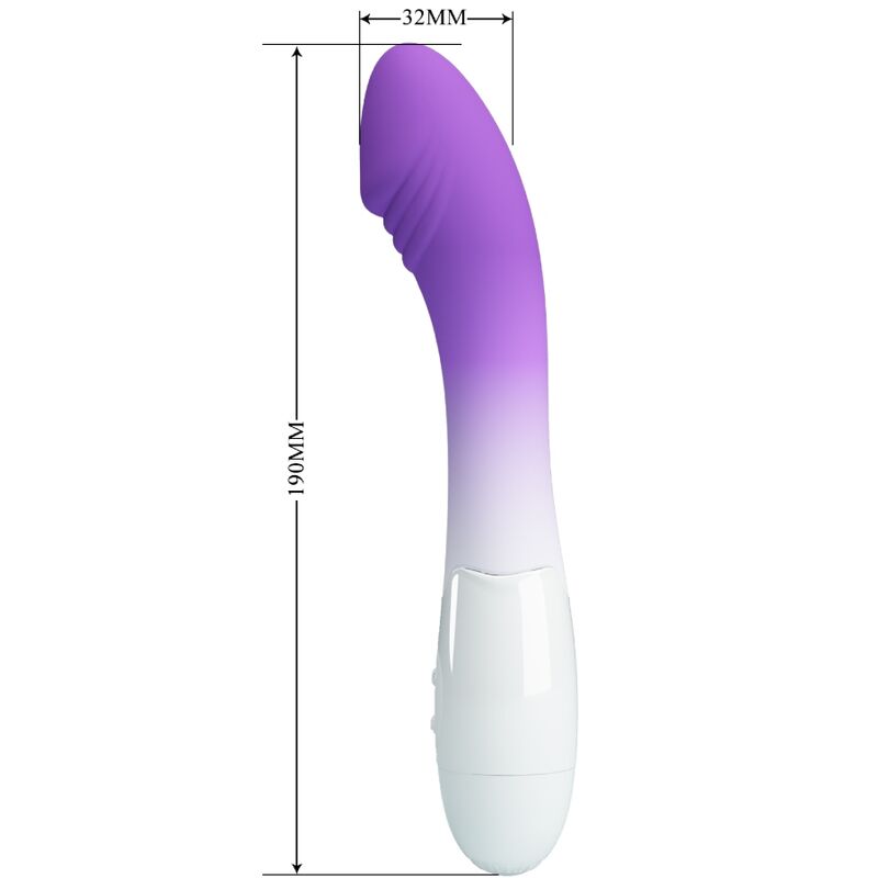 PRETTY LOVE - ELEMENTAL G-SPOT VIBRATOR 30 VIBRATIONS PURPLE - 1