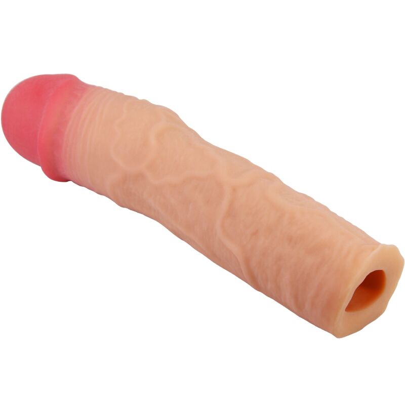 PRETTY LOVE - STEVENSON PENIS SLEEVE WITH 7.6 CM EXTENSION FLESH - 3