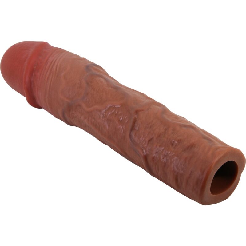 PRETTY LOVE - STEVENSON PENIS SLEEVE WITH 7.6 CM EXTENSION MULATTO - 2