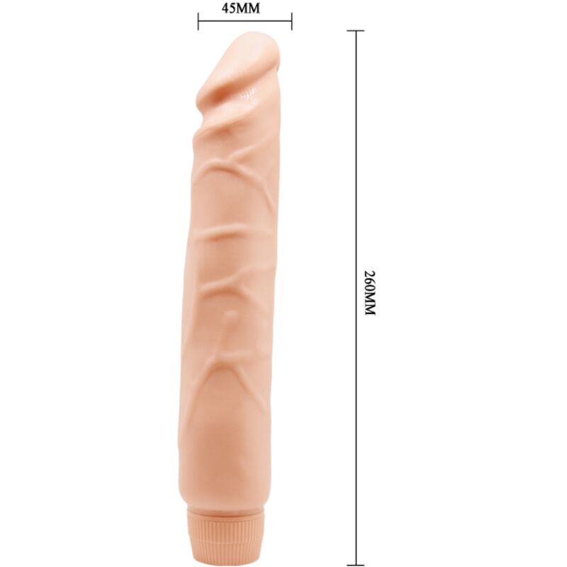 BAILE - JACK REALISTIC VIBRATOR 26 CM FLESH - 2