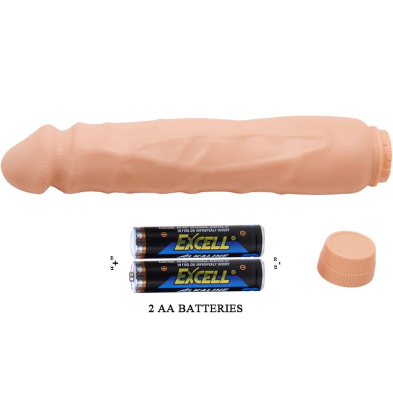 BAILE - JACK REALISTIC VIBRATOR 26 CM FLESH - 4