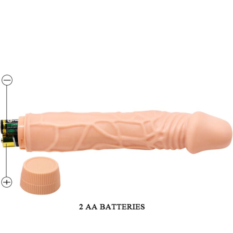 BAILE - BOB REALISTIC VIBRATOR 22.5 CM FLESH - 1