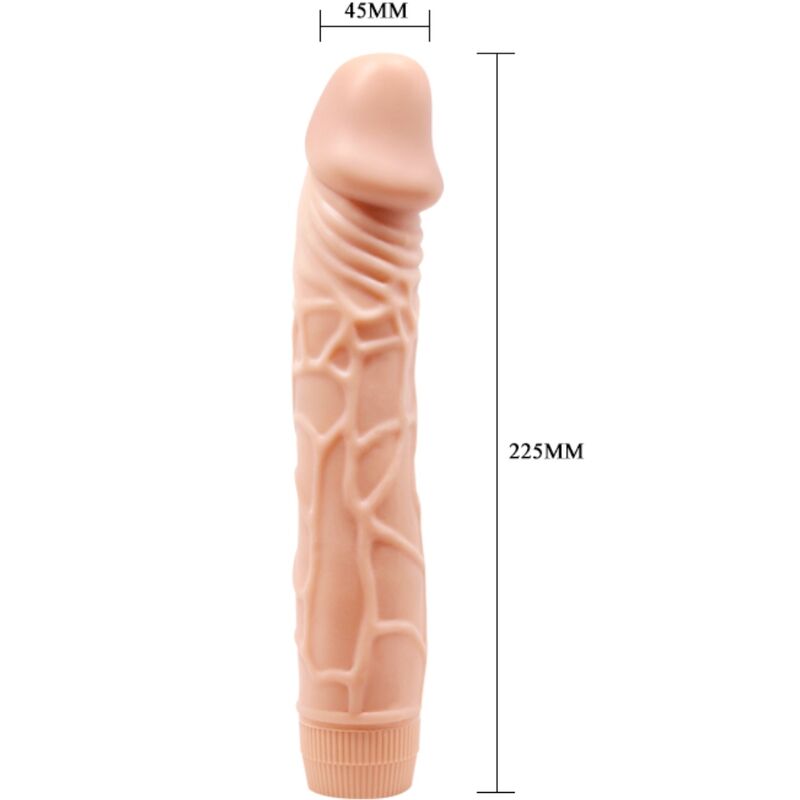 BAILE - BOB REALISTIC VIBRATOR 22.5 CM FLESH - 5