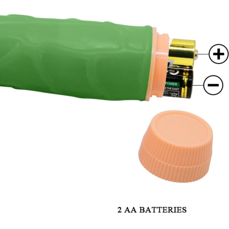 BAILE - BILL REALISTIC VIBRATOR 22.5 CM GREEN - 4