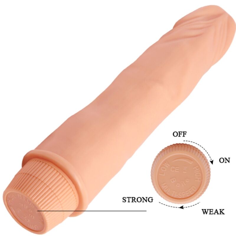 BAILE - DWARF REALISTIC VIBRATOR 21 CM FLESH - 5