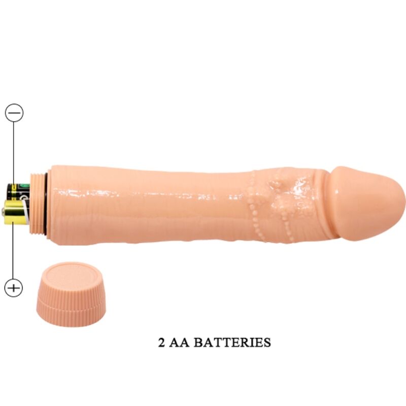 BAILE - DYBBUK REALISTIC VIBRATOR 24 CM FLESH - 2