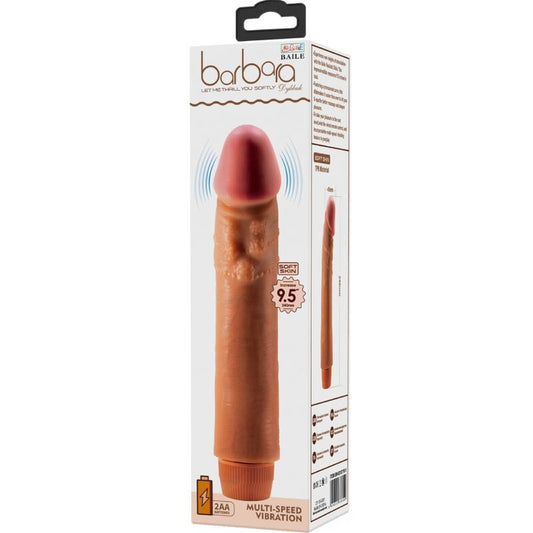 BAILE - DYBBUK REALISTIC VIBRATOR 24 CM MULATTO - 1