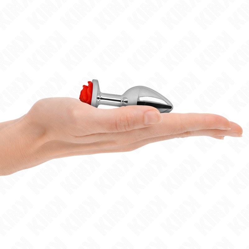 KINK - PLUG ANAL ROSE RED SIZE S - 5