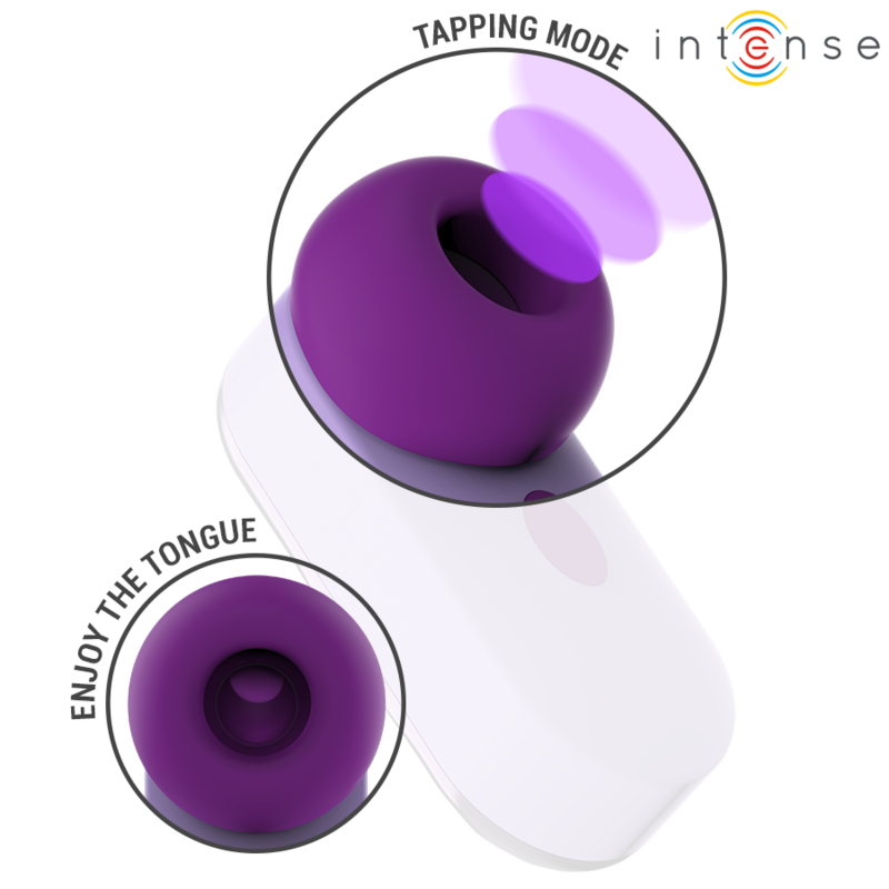 INTENSE - SABRINA CLIT STIMULATOR PURPLE - 3