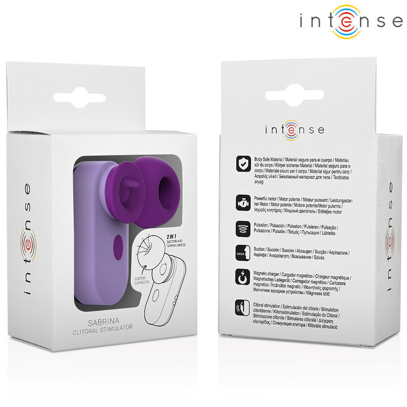 INTENSE - SABRINA CLIT STIMULATOR PURPLE - 7