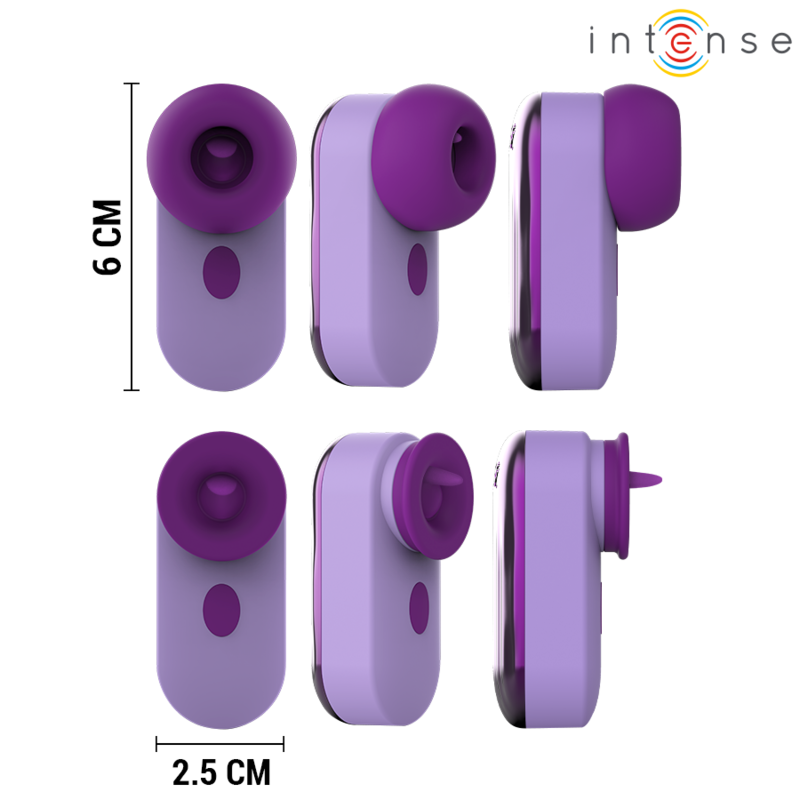 INTENSE - SABRINA CLIT STIMULATOR PURPLE - 2