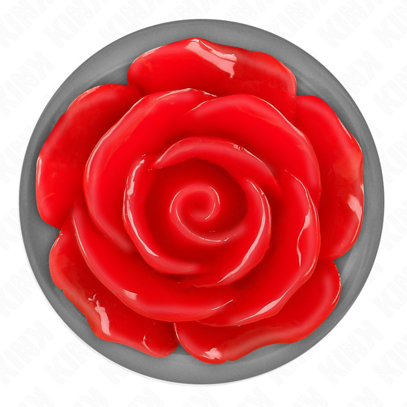 KINK - PLUG ANAL ROSE RED SIZE L - 2