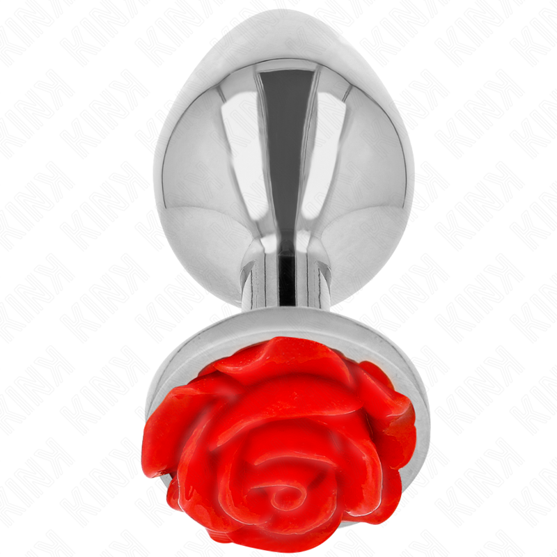 KINK - PLUG ANAL ROSE RED SIZE L - 5