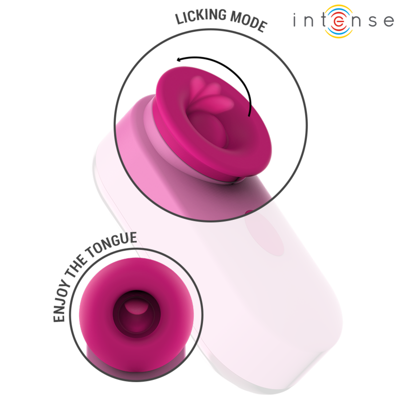 INTENSE - SABRINA CLIT STIMULATOR PINK - 4