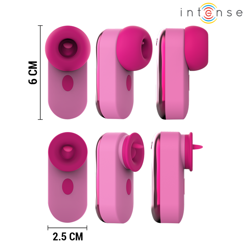 INTENSE - SABRINA CLIT STIMULATOR PINK - 2
