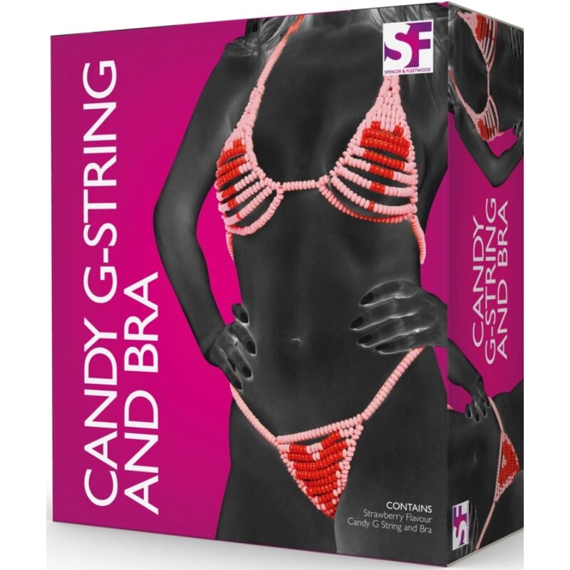 SPENCER & FLEETWOOD - CANDY LOVERS G-STRING AND BRA - 3
