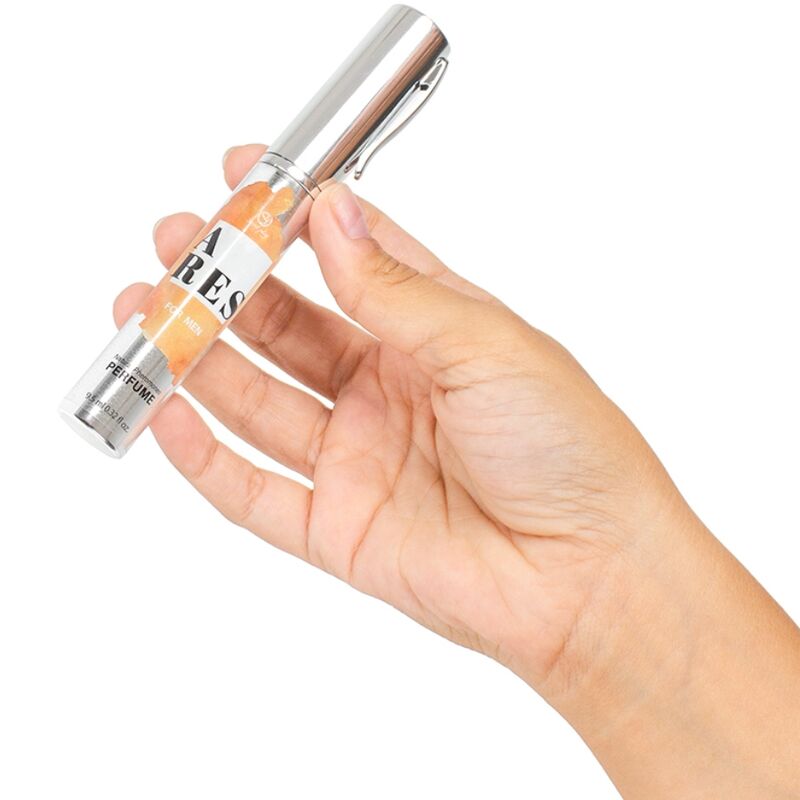 SECRETPLAY - ARES NATURAL PERFUME WITH PHEROMONES TRAVEL SIZE FOR MEN 10 ML