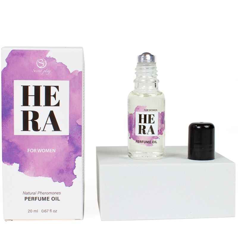 SECRETPLAY - HERA PROFUMO NATURALE FEROMONI IN OLIO PER DONNA 20 ML - Secretroomsexyshop