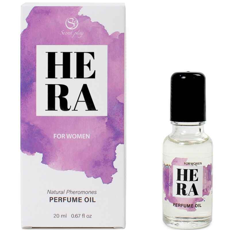 SECRETPLAY - HERA PROFUMO NATURALE FEROMONI IN OLIO PER DONNA 20 ML - Secretroomsexyshop