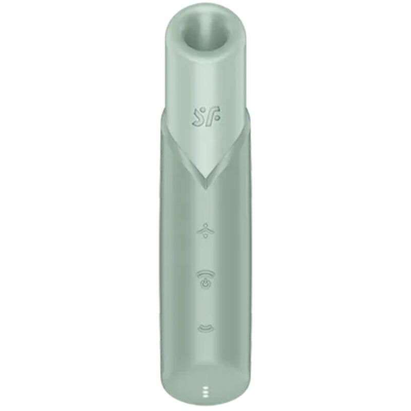 SATISFYER - NAUGHTY KISS WAVE CLITORIS STIMULATOR AQUAMARINE - 2