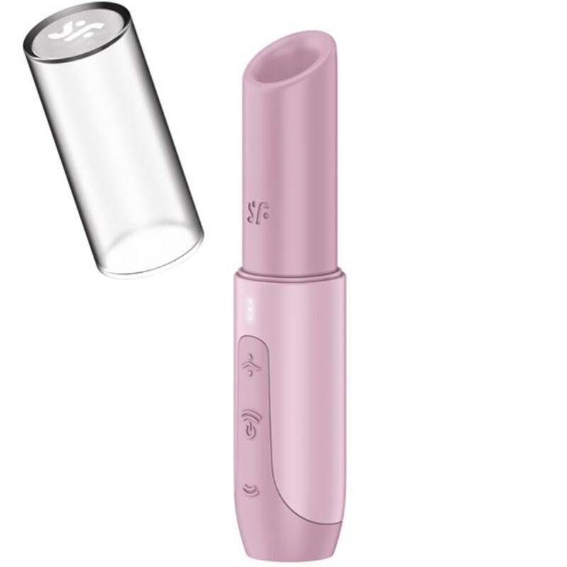 SATISFYER - SECRET KISS WAVE CLITORIS STIMULATOR PINK - 6