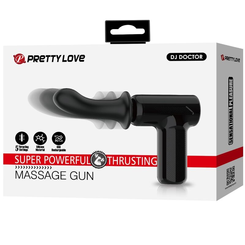 PRETTY LOVE - DJ DOCTOR MASSAGER 5 SETTINGS BLACK - 10