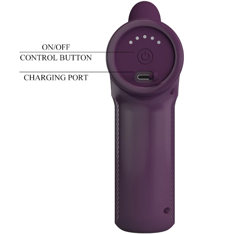 PRETTY LOVE - DJ SCHOLAR MASSAGER 5 SETTINGS PURPLE - 2
