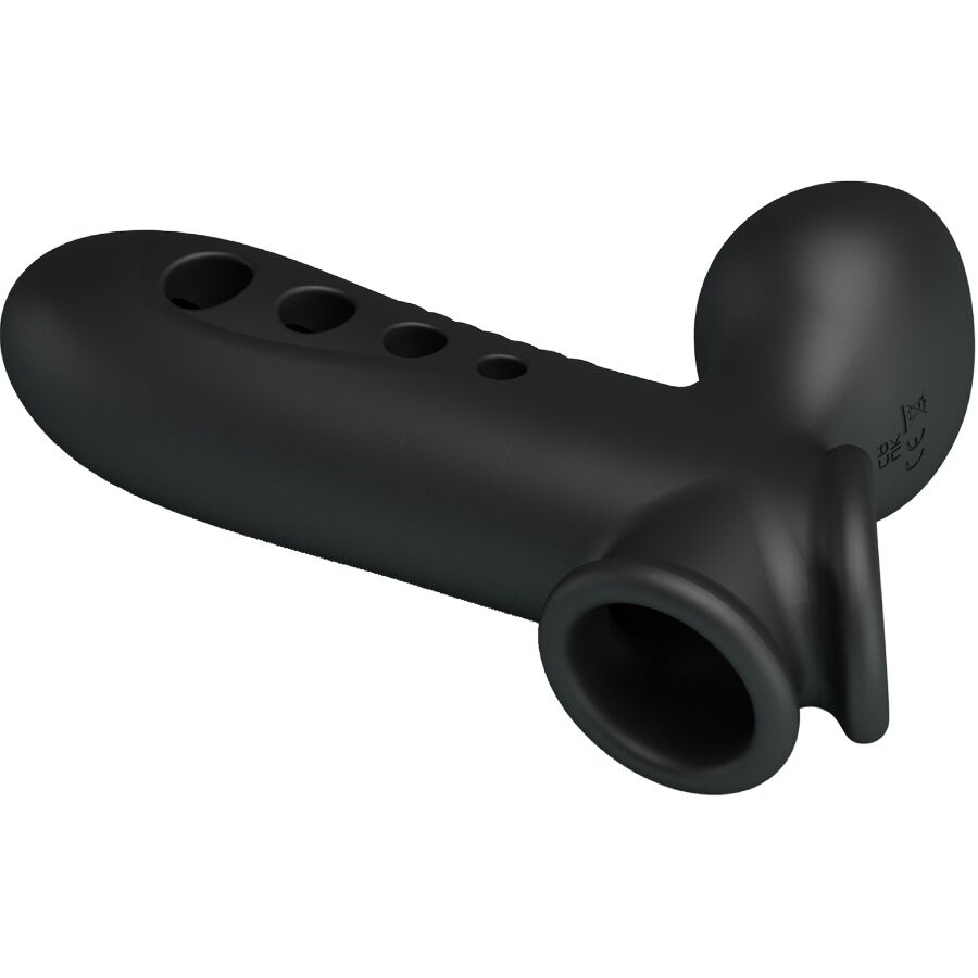 PRETTY LOVE - CRANE PENIS SLEEVE WITH BLACK AIRBAG