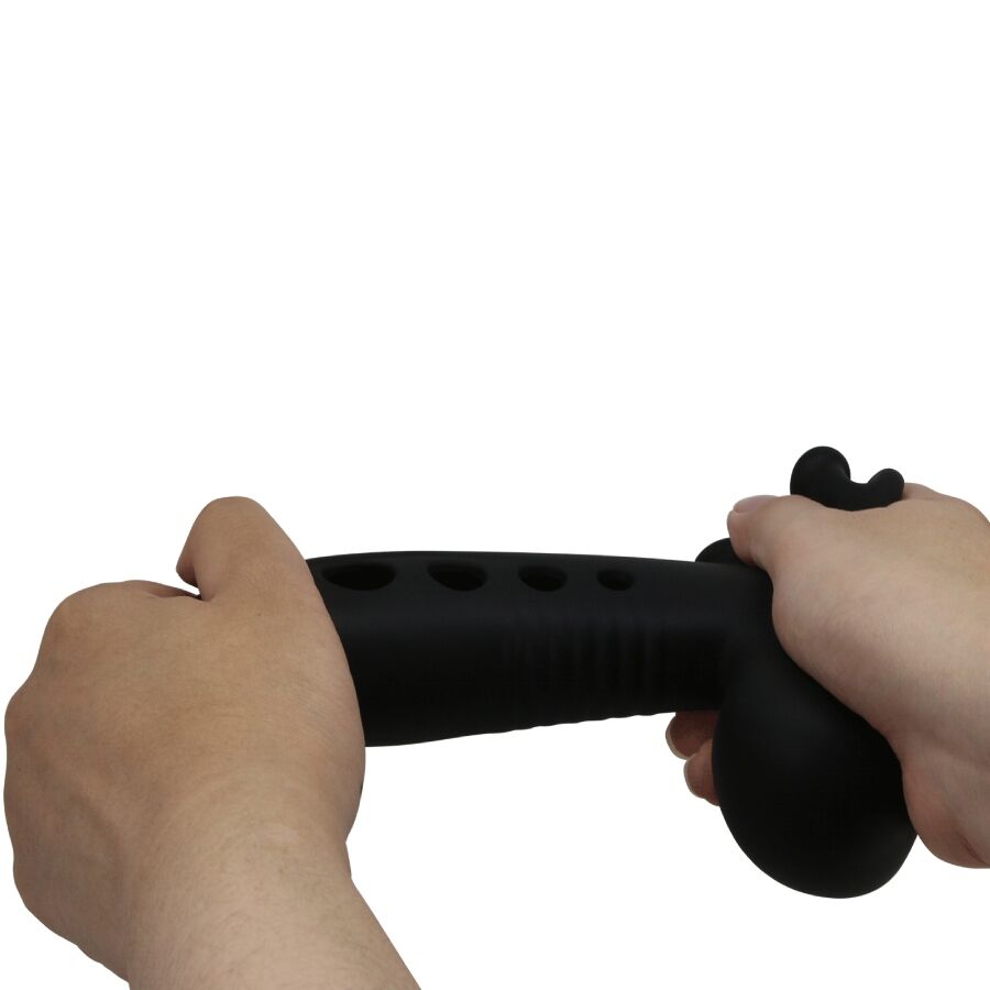PRETTY LOVE - CRANE PENIS SLEEVE WITH BLACK AIRBAG