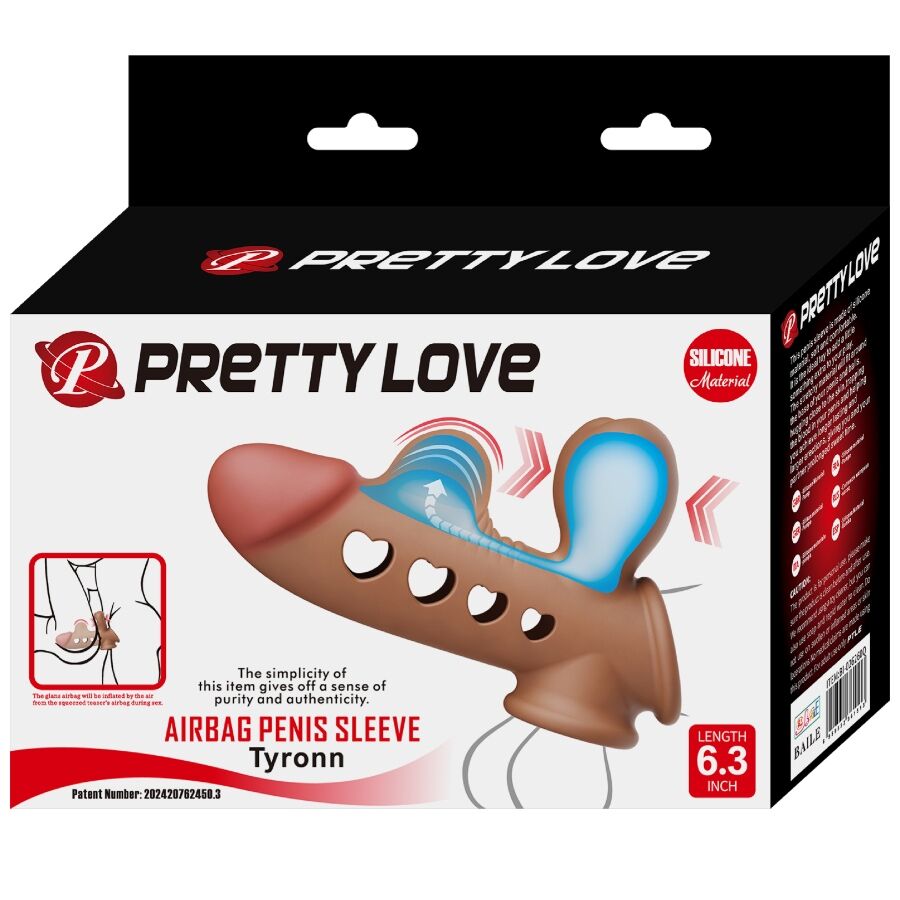 PRETTY LOVE - TYRONN PENIS SHEATH WITH AIRBAG