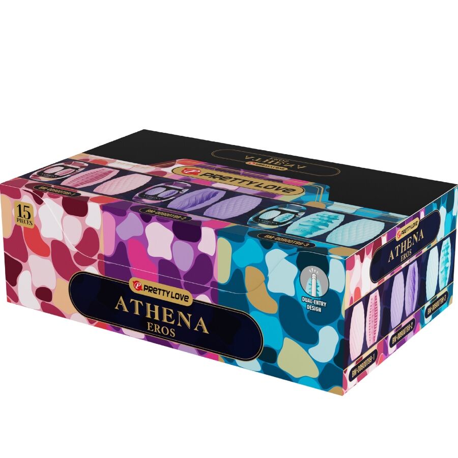 PRETTY LOVE - ATHENA EROS PACK 15 VARI MASTURBATORI MASCHILI