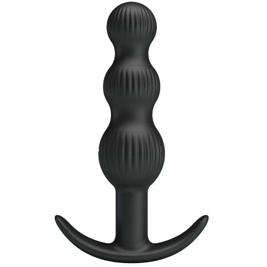 PRETTY LOVE - SIDNEY ANAL VIBRATOR 10 VIBRATIONS BLACK - 10