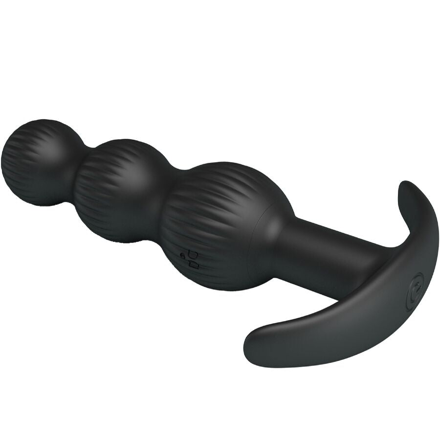 PRETTY LOVE - SIDNEY ANAL VIBRATOR 10 VIBRATIONS BLACK - 1