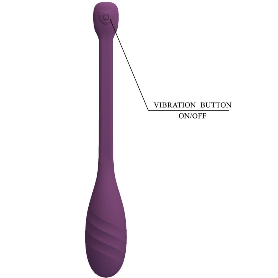 PRETTY LOVE - LEVIATHAN APP CONTROLLED VIBRATOR PURPLE - 13