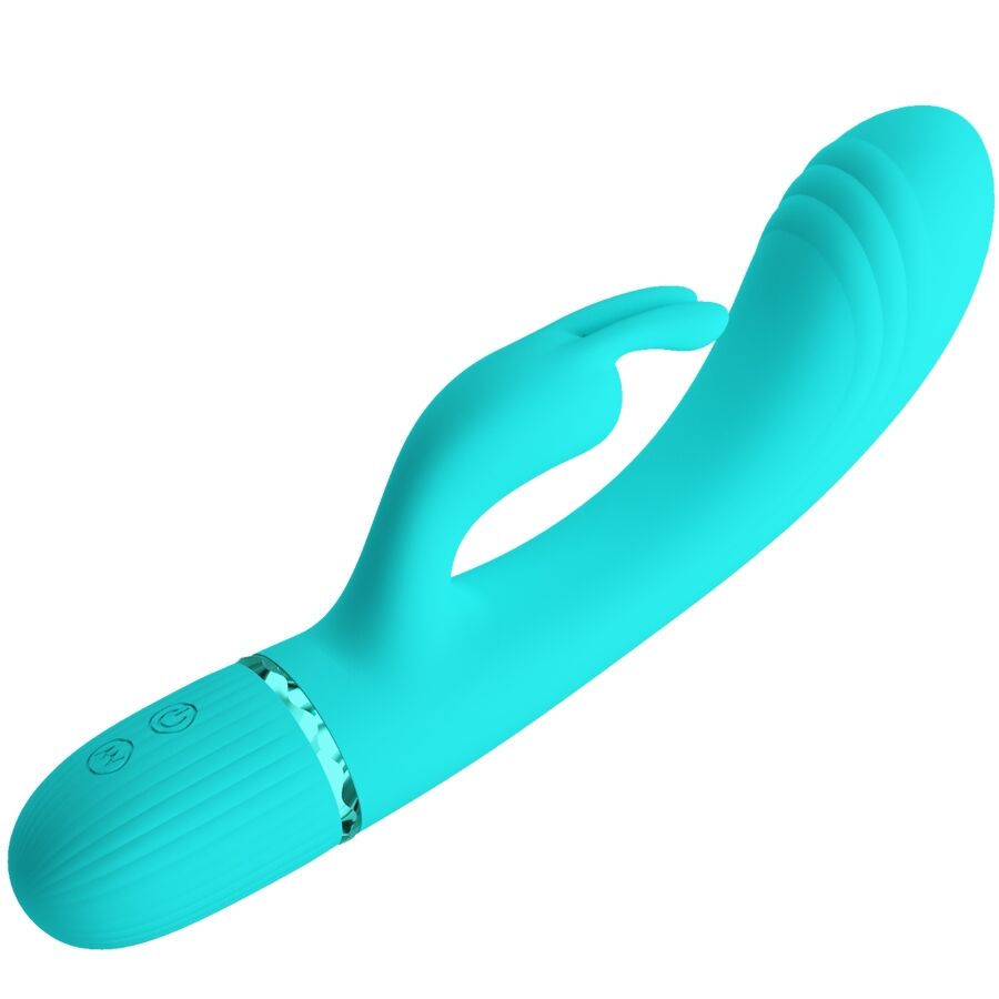 PRETTY LOVE - SCOCCO VIBRATOR RABBIT TURQUOISE - 3
