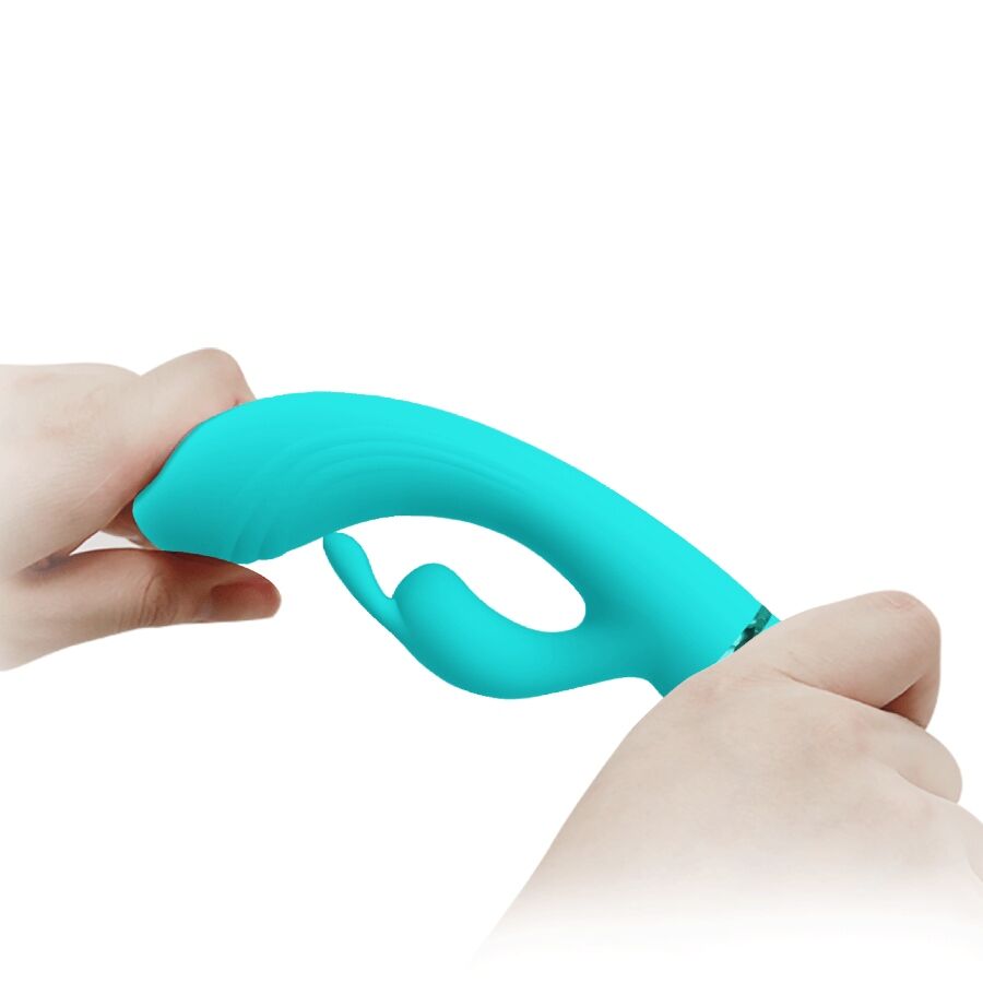 PRETTY LOVE - SCOCCO VIBRATOR RABBIT TURQUOISE - 4