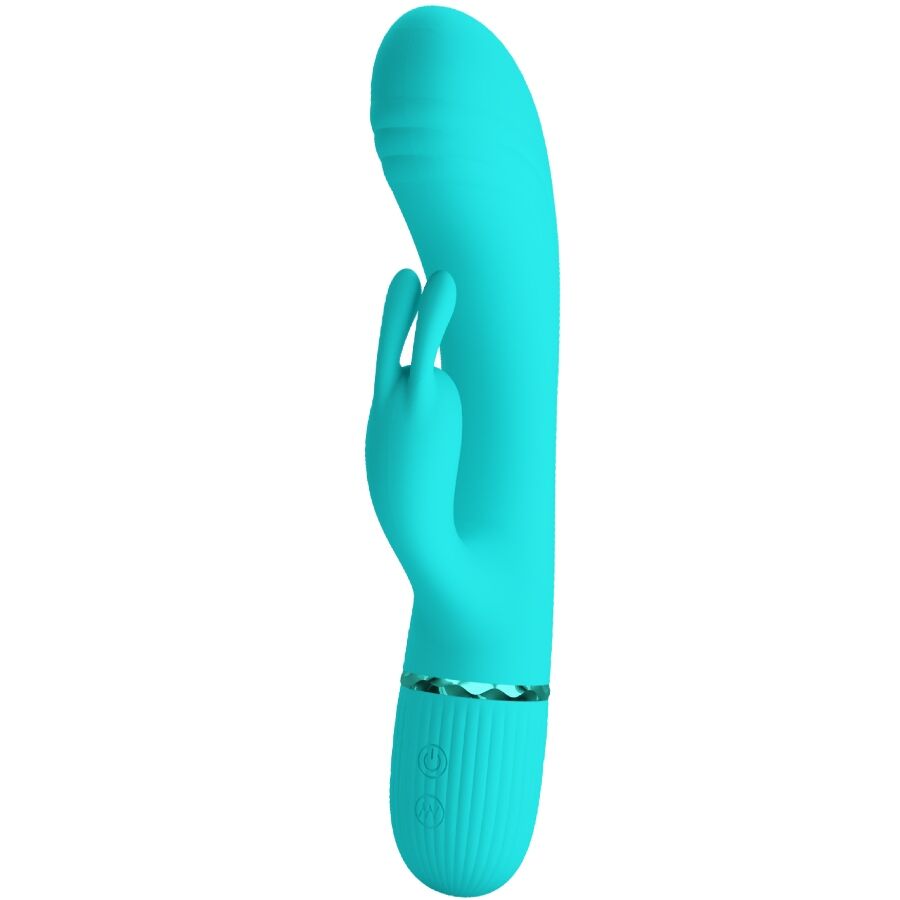 PRETTY LOVE - SCOCCO VIBRATOR RABBIT TURQUOISE - 8