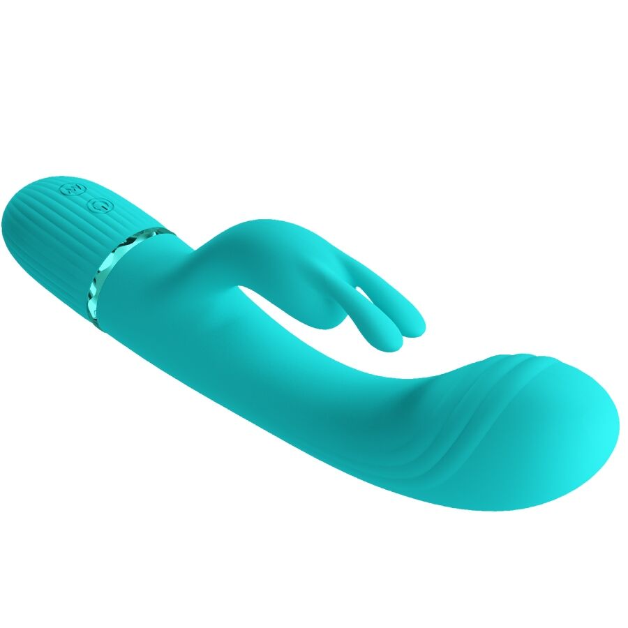PRETTY LOVE - SCOCCO VIBRATOR RABBIT TURQUOISE - 9